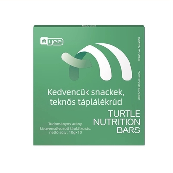 Yee teknős táplálék – tápláló sáv akváriumi kedvenceknek, 150 g, 10 darabos csomag