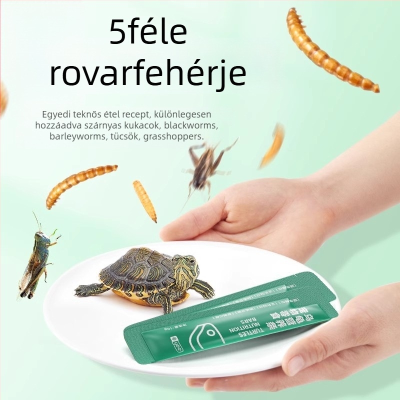 Yee teknős táplálék – tápláló sáv akváriumi kedvenceknek, 150 g, 10 darabos csomag