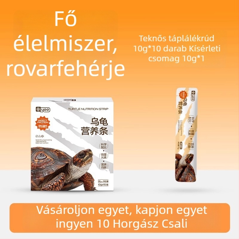 Yee teknős táplálék – tápláló sáv akváriumi kedvenceknek, 150 g, 10 darabos csomag