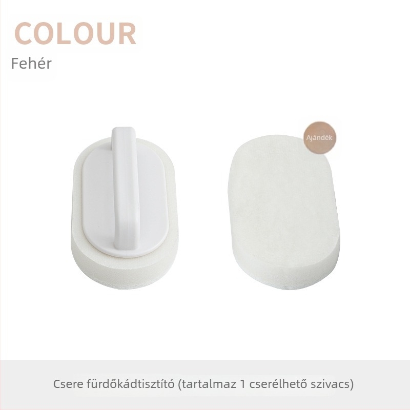 Shell Ridge fürdőszobai tisztító keféje, többfunkciós, műanyag, 70 g