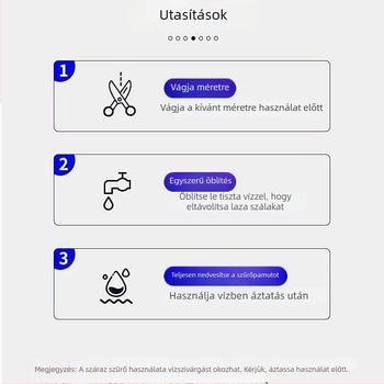 Naypet akváriumi szűrővata – ragasztó nélkül, 8D, vastagított
