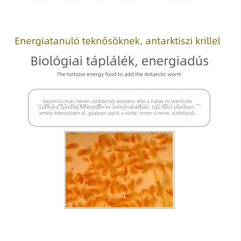 Teknős élelem — granulált típus, márka Deera/Bailjia, kategória: akváriumi háziállateledel