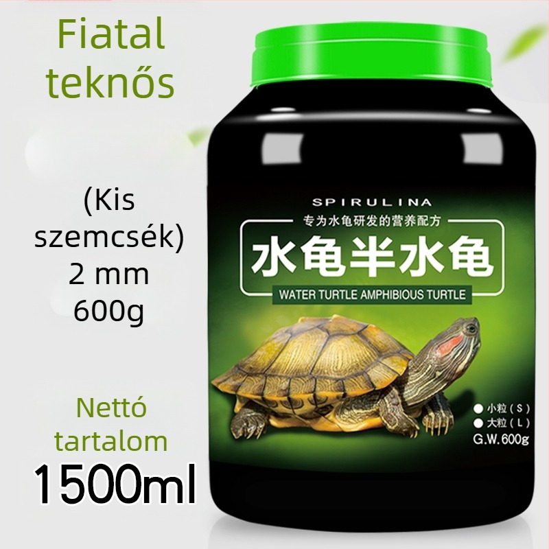 Teknős élelem — granulált típus, márka Deera/Bailjia, kategória: akváriumi háziállateledel