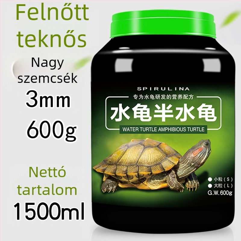 Teknős élelem — granulált típus, márka Deera/Bailjia, kategória: akváriumi háziállateledel