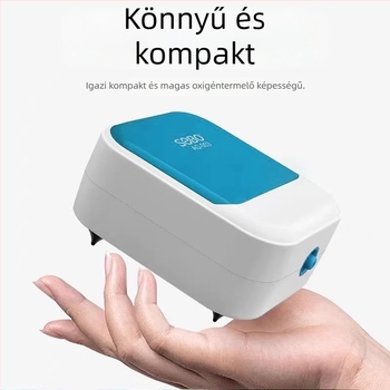 Akváriumi oxigénpumpa - Ultra-csendes, Songbao, ABS, 500 g