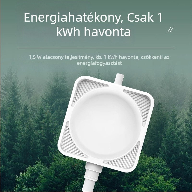 Akváriumi oxigénpumpa, kompakt, rendkívül csendes, egyetlen kiáratú, márka Hundreds of years of flowers, nem importált