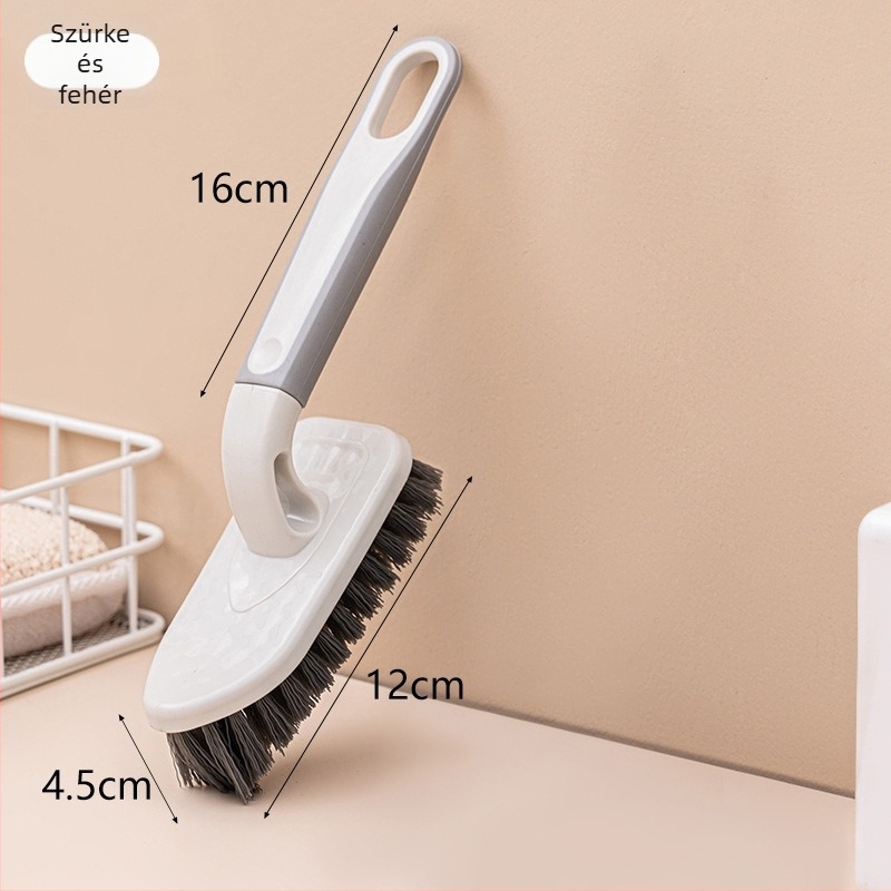 Hangge fürdőszobai hosszú nyélű tisztító kefe, padlóra, csempékre és fugákra – műanyag