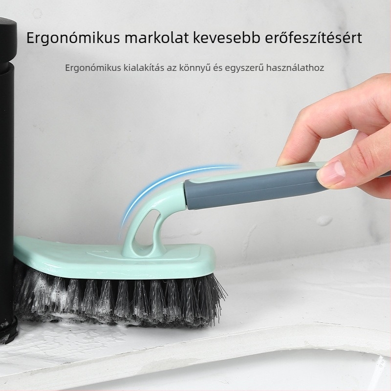 Padlótisztító kefe; műanyag kivitel; tömeg 76 g; bevezetés 2025.