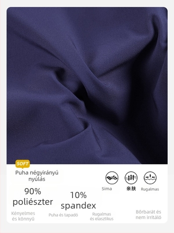 Női sportos rövidnadrág, gyorsan száradó, lélegző, keverék szálas anyag, 90% poliészter / 10% elasztán, nyár 2024