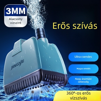 Merülő akváriumi pumpa – szűrés és áramlás, műanyag kivitel, Jingye