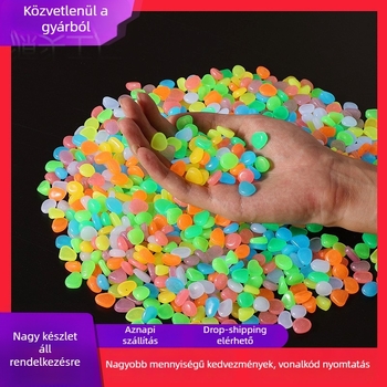 Fénylő fluorit kövek akváriumhoz és kerthez - 1 kg, eredet: Jinhua