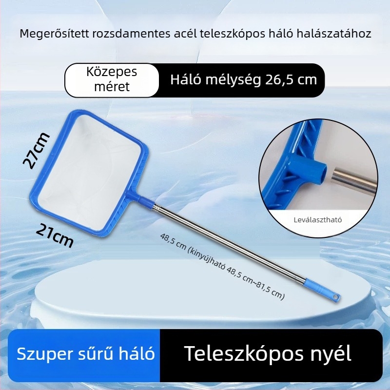 Akváriumi nylon teleszkópos háló – Naichong, nylon háló halászathoz, akváriumi felszerelés