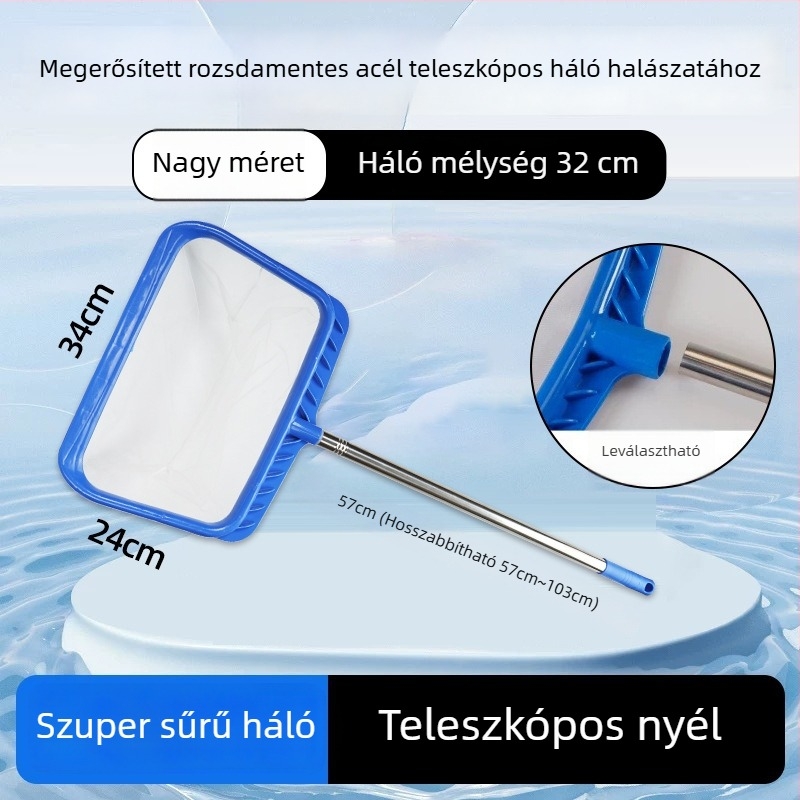 Akváriumi nylon teleszkópos háló – Naichong, nylon háló halászathoz, akváriumi felszerelés