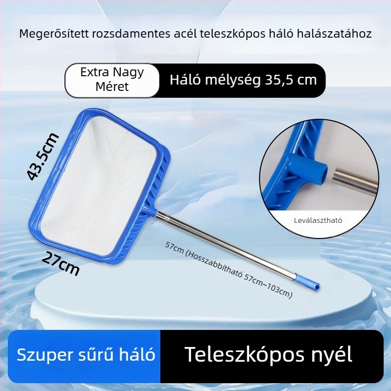 Akváriumi nylon teleszkópos háló – Naichong, nylon háló halászathoz, akváriumi felszerelés