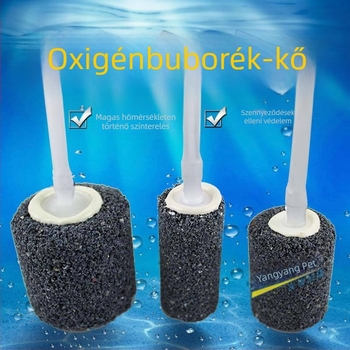 Akvarisztikus levegő kő készlet patkó alakú lemez durva porózus buborék kő sand head összeállítás anyag acél-homok márka Chi to constant