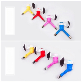 Függő rozsdamentes acél kisállat ivóvíz adagoló, univerzális itatófej kutyáknak és macskáknak