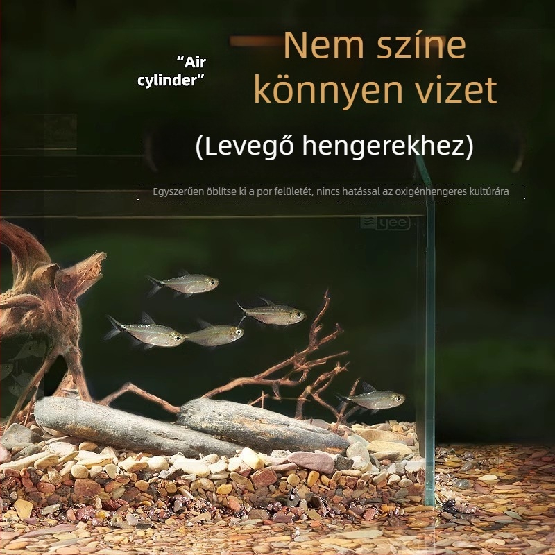 Akváriumhoz patakparti homok, természetes aljzat, táj-dekoráció, 1,5 kg, eredet: Shandong