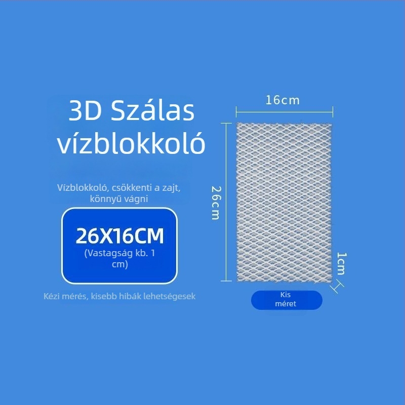 Akvarisztikus szálas szűrő a dugulások megelőzésére (Anyag: Műanyag; Kategória: Szálas szűrő; Súly: 100)
