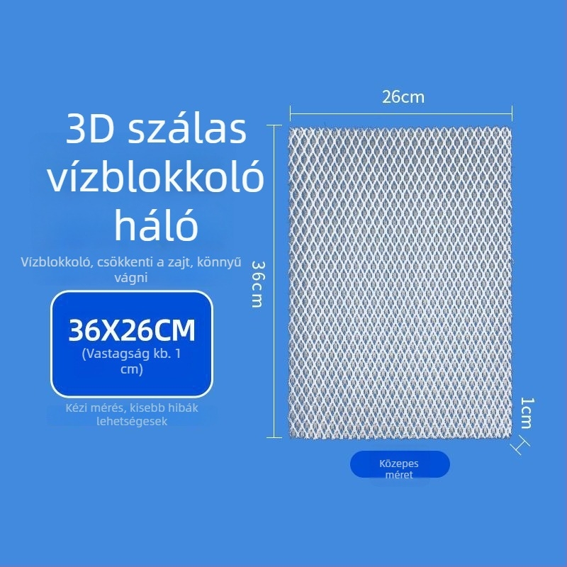 Akvarisztikus szálas szűrő a dugulások megelőzésére (Anyag: Műanyag; Kategória: Szálas szűrő; Súly: 100)