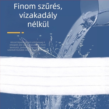 Akváriumi PP pamut szűrőpad – több rétegű, nem gátolja a víz áramlását, szűrődobozhoz, 1 db