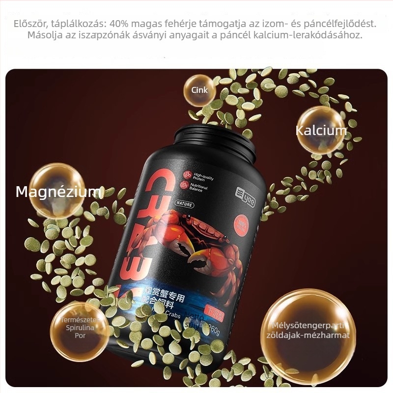 Yee díszrák tápláléka - magas fehérjetartalom, vékony típusú formula, dobozban 10