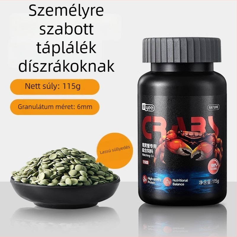 Yee díszrák tápláléka - magas fehérjetartalom, vékony típusú formula, dobozban 10