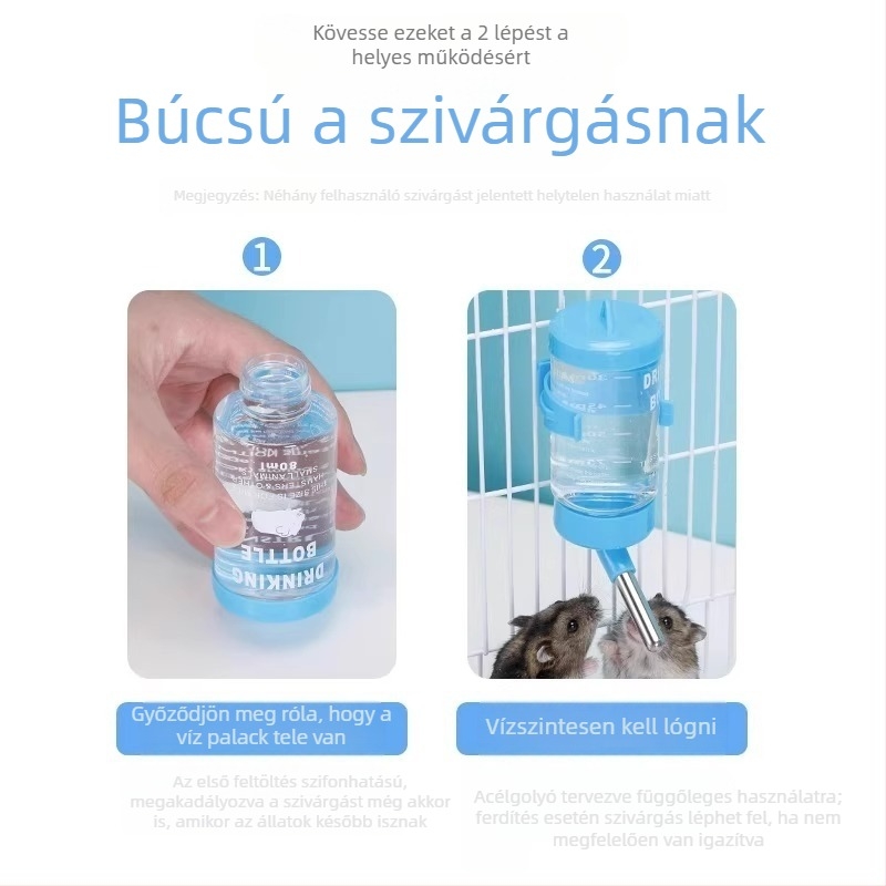 Műanyag ivóedény kisállatok számára — Hangge, nem importált, alkalmas akváriumokhoz