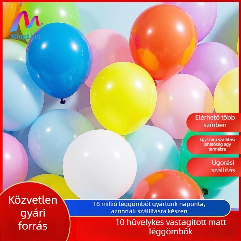 Sea of beauty latex kerek balonok Can logóval, tömeg 2.2 g, esküvők és gyermekek születésnapjaira