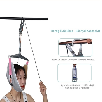 Nyaki vonó készülék – nyaki támasz, masszázs az egészségért, márka Happy point, gyártó Hengshui Xiledian Medical Equipment