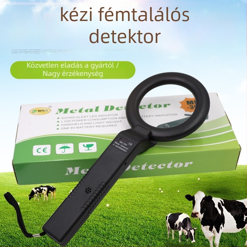 Ultraérzékeny tehéngyomor-detektor (mágneses; tehén; állattenyésztés és akvakultúra; minőségbiztosítás)