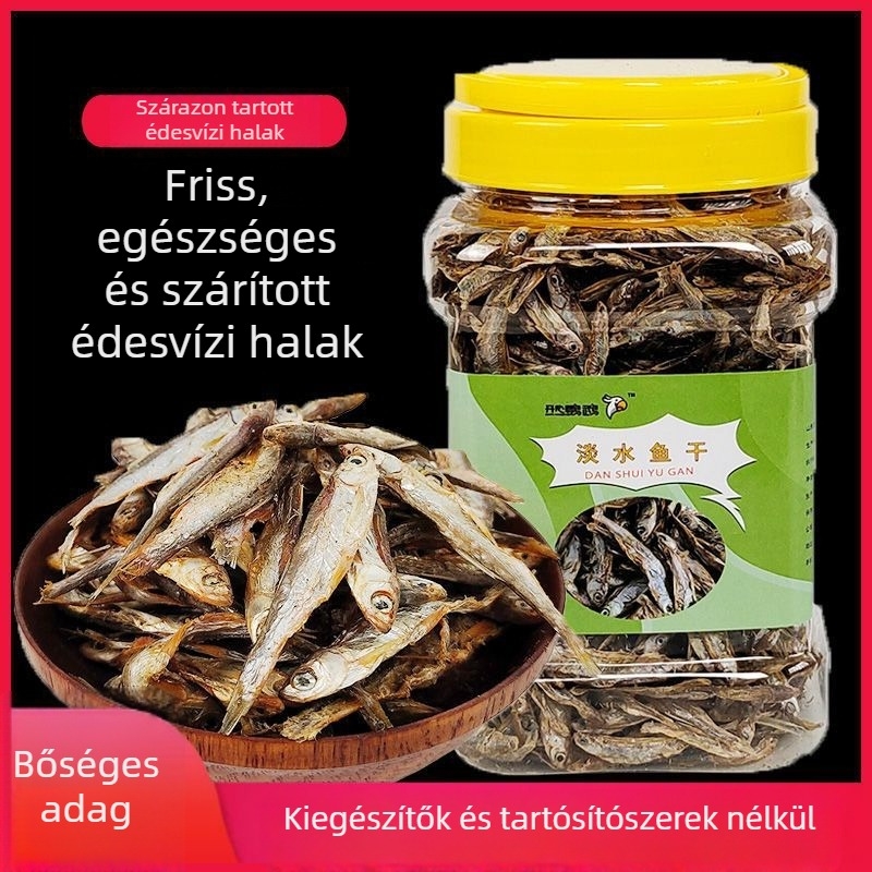 Teknős táp: száraz édesvízi halak | Márka Happy Parrot | Súly 200 g | Doboz 13 darab