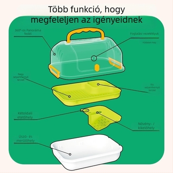 Kou Duck gyerekeknek szánt multifunkcionális ökológiai megfigyelő doboz – műanyag, 3–6 évesek számára