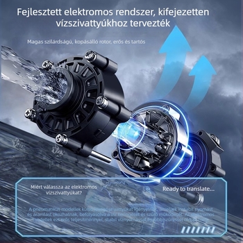 yee Elektromos akváriumi szűrő és oxigénpumpa beépített három az egyben funkcióval, csendes működés, víz keringés, műanyag ház, szűrővattát használ