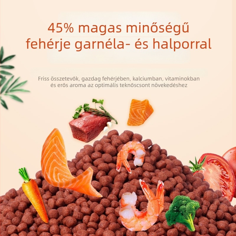 Nai Chong márkájú dísz teknős etető - akváriumi teknős etető, háziállat táplálék, nagykereskedelmi közvetlen ellátás