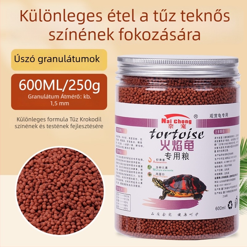 Nai Chong márkájú dísz teknős etető - akváriumi teknős etető, háziállat táplálék, nagykereskedelmi közvetlen ellátás