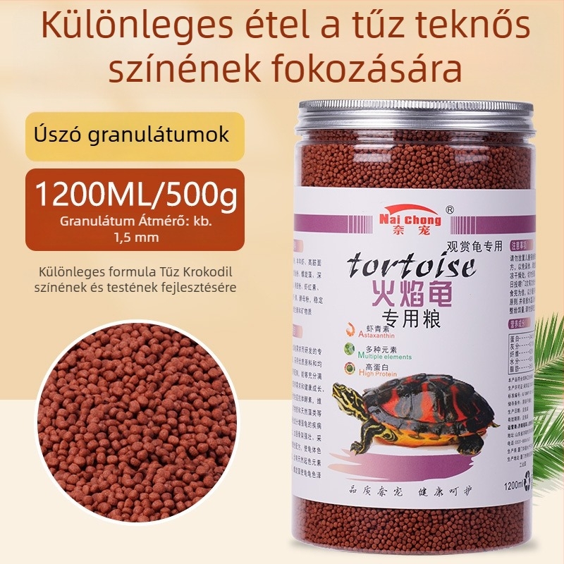 Nai Chong márkájú dísz teknős etető - akváriumi teknős etető, háziállat táplálék, nagykereskedelmi közvetlen ellátás