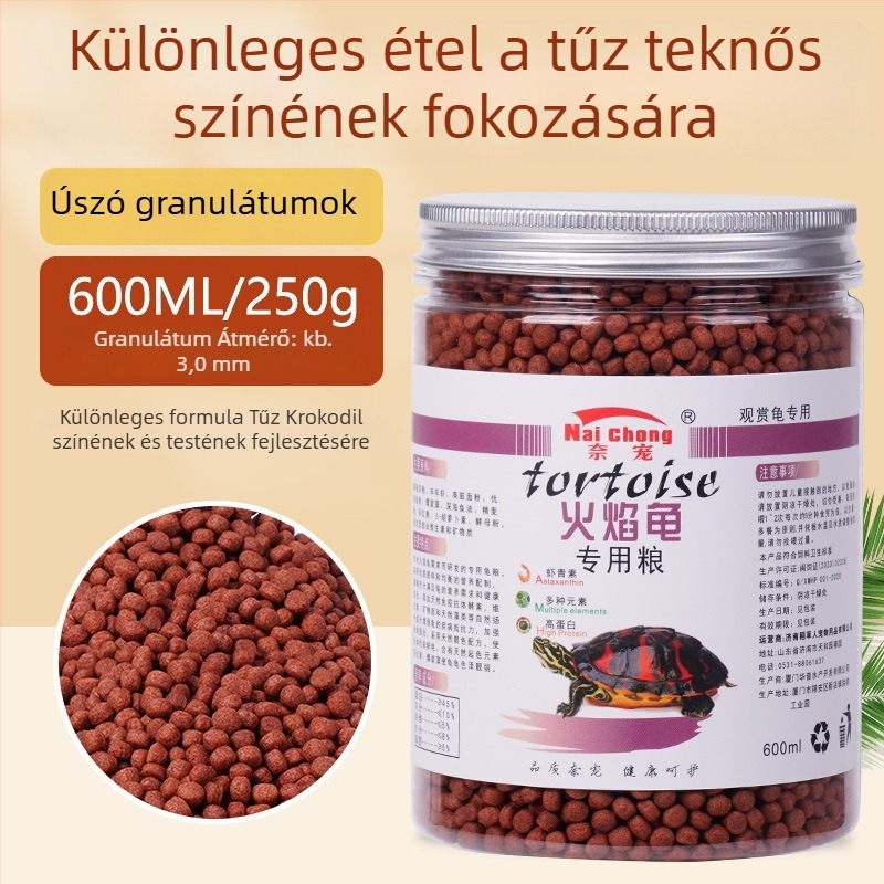 Nai Chong márkájú dísz teknős etető - akváriumi teknős etető, háziállat táplálék, nagykereskedelmi közvetlen ellátás