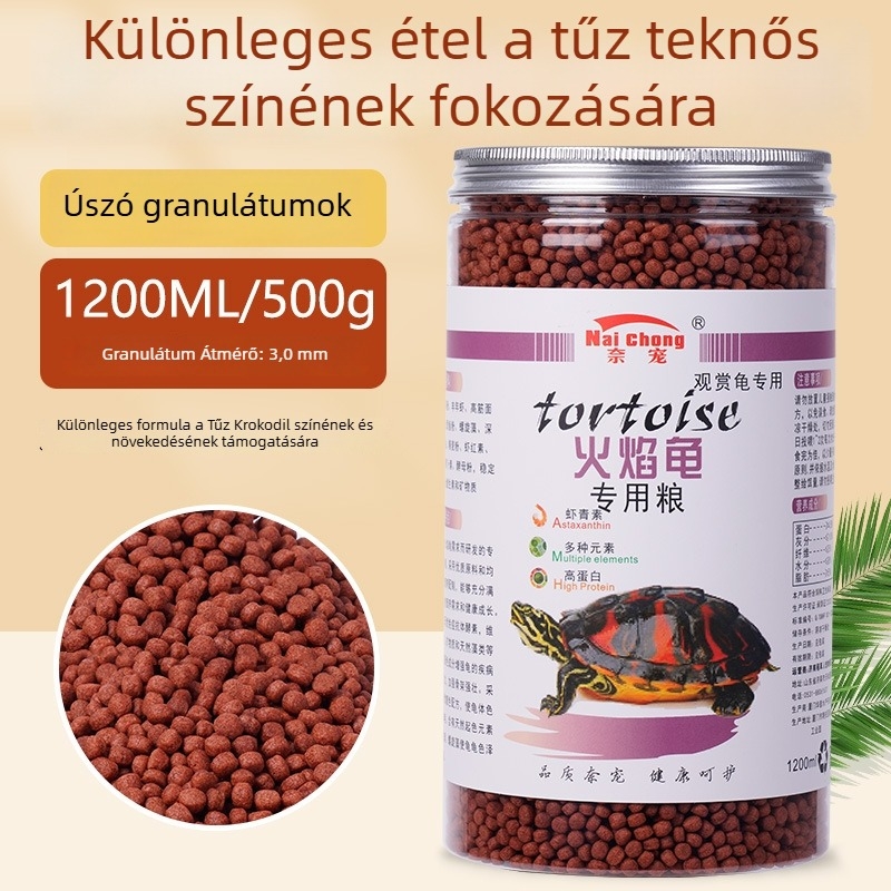 Nai Chong márkájú dísz teknős etető - akváriumi teknős etető, háziállat táplálék, nagykereskedelmi közvetlen ellátás