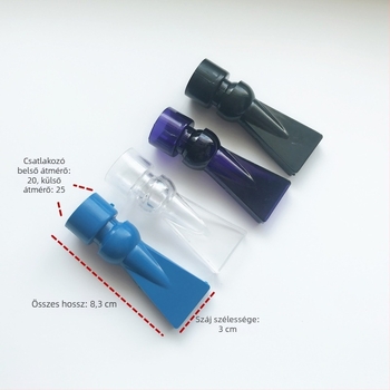 Akváriumi duckbill szórófej, univerzális csatlakozás, 360° átlátszó vízkiáramlás