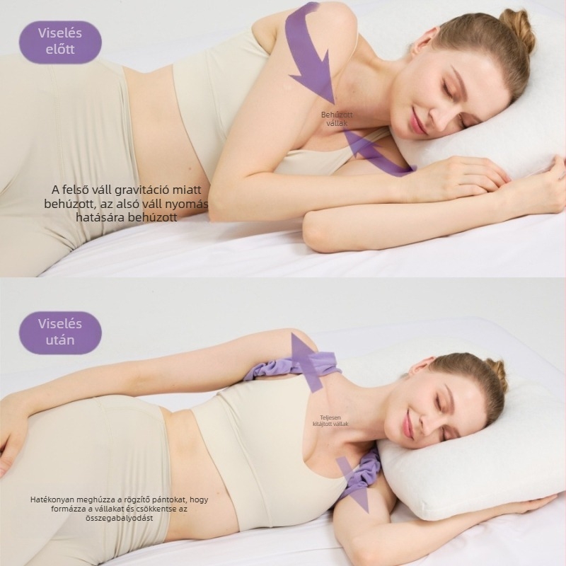 Shimili WGK Alvás Pozíció Korekciós Öv Nőknek – Vállak befelé görbülése nyitott vállpántokkal, Piaci bevezetés dátuma 2025-09-13, Tanúsítvánnyal: Tesztjelentés