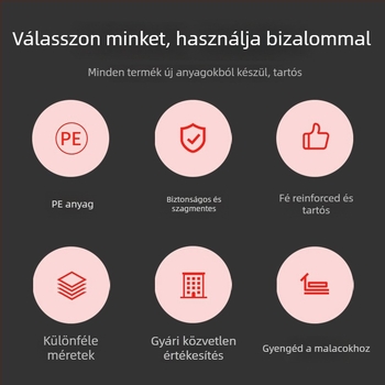 Kézi sertésterelő eszköz – vastagított kivitel, műanyag, tartós sertéstenyésztéshez