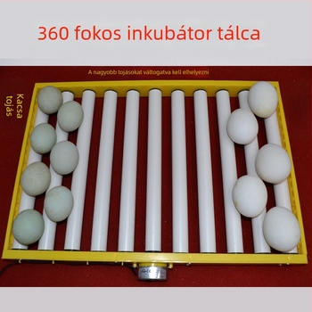 Jiayu Tojásinkubátor és keltető kosár csirkék számára – 360° önálló görgő, 6 hónap garancia, állattenyésztés és akvakultúra számára