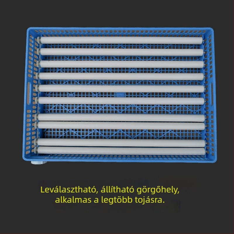 Jiayu Tojásinkubátor és keltető kosár csirkék számára – 360° önálló görgő, 6 hónap garancia, állattenyésztés és akvakultúra számára