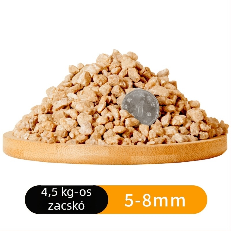 Maifan kő granulátumok szűréshez és talajkeveréshez, alap a tájképépítéshez