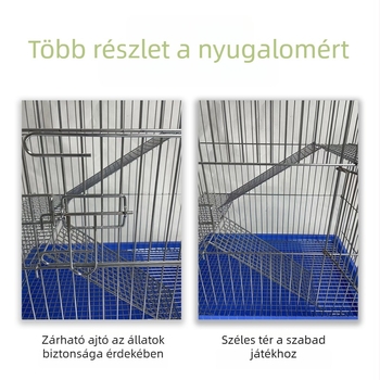 Nyúlketrec — drótos szerkezet, nyulak számára, háziállat fészek