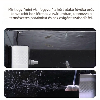 yee három az egyben akváriumi szűrő pumpa keringő vízrendszerrel, beépített rendkívül csendes oxigén-generátor | Anyag: Műanyag | Tömeg: 1,5 kg | Termékkategória: Szűrő