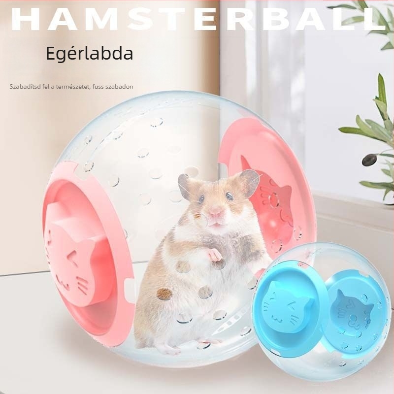  Hörcsög futólabda és kerék – műanyag, Zhejiang eredetű, 40 darabos csomag, tömeg 0,2 kg