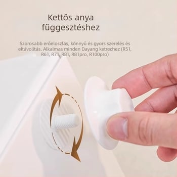 Nyúl szénrack – beépített, felakasztható, nagy kapacitás – Anyag: Ph+ps metal; Márka: Dayang; Kategória: kisállat odú