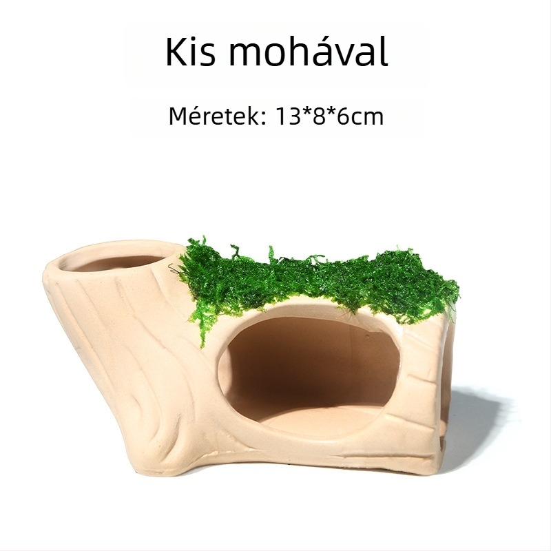 Kerámia akvaris dekoráció – menedék és tájépítés; Márka Crazy aquatic plants; Anyag: kerámia; Funkció: menedék és tájépítés; Fő cél: tájépítés, menedék