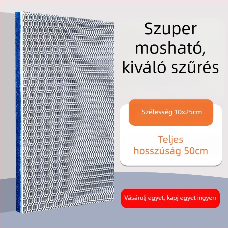 Akvarisztikus szűrővászon nagy sűrűségű tisztításhoz, tömörített szűrőanyag, biokémiai szűrés; anyag: Silk flower